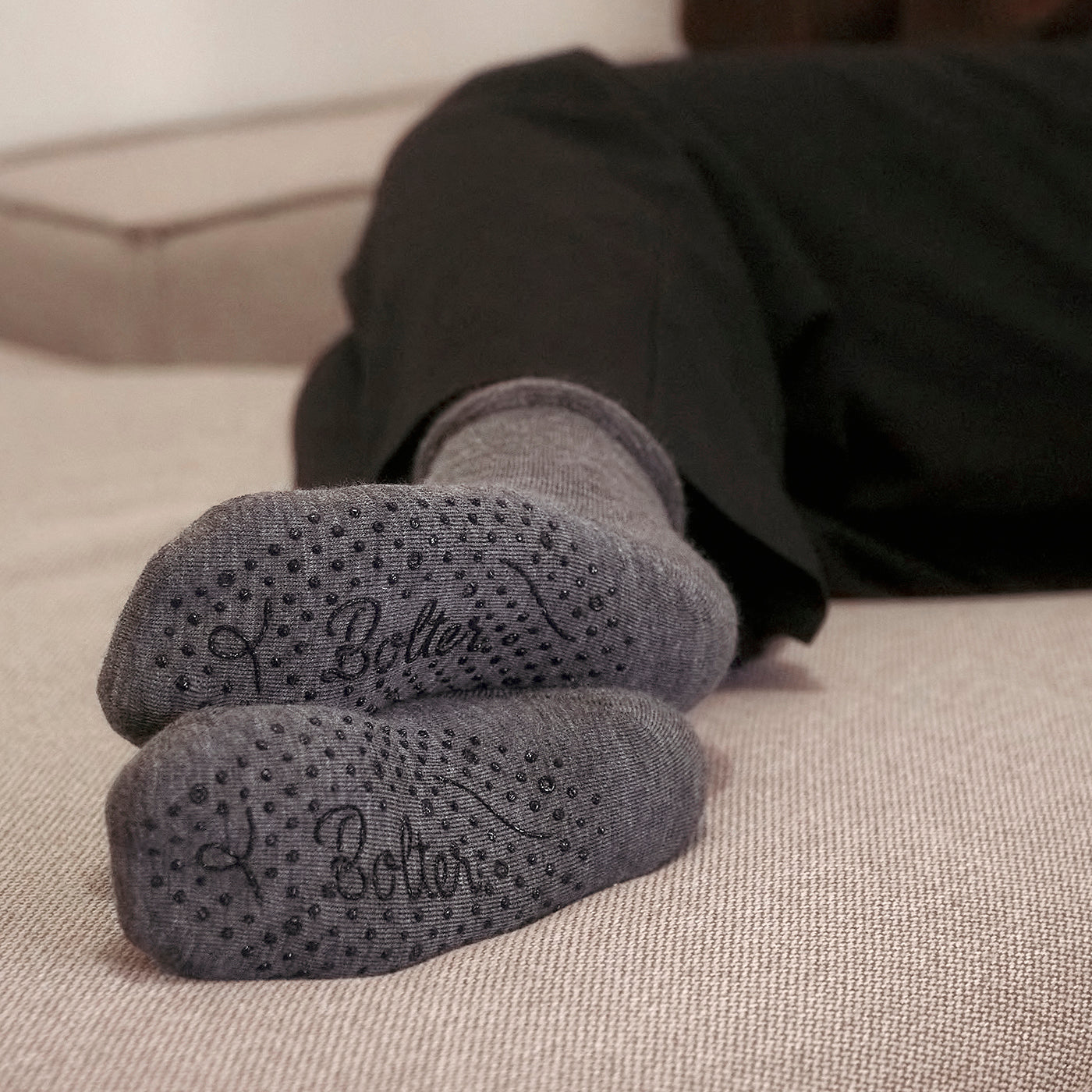 Merino Kuschelsocken Home