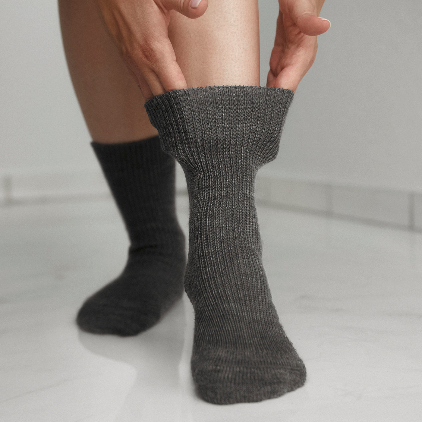 Venensocken Merino Classic ohne Gummi