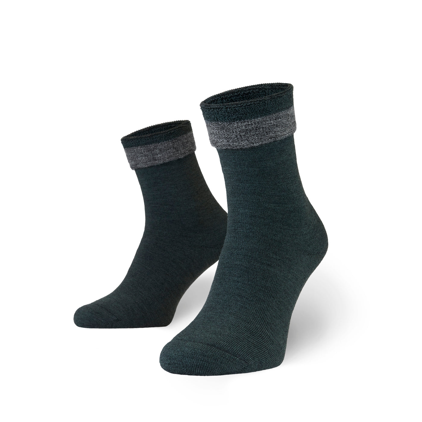 bolter socken kuschelsocke grau gruen 4