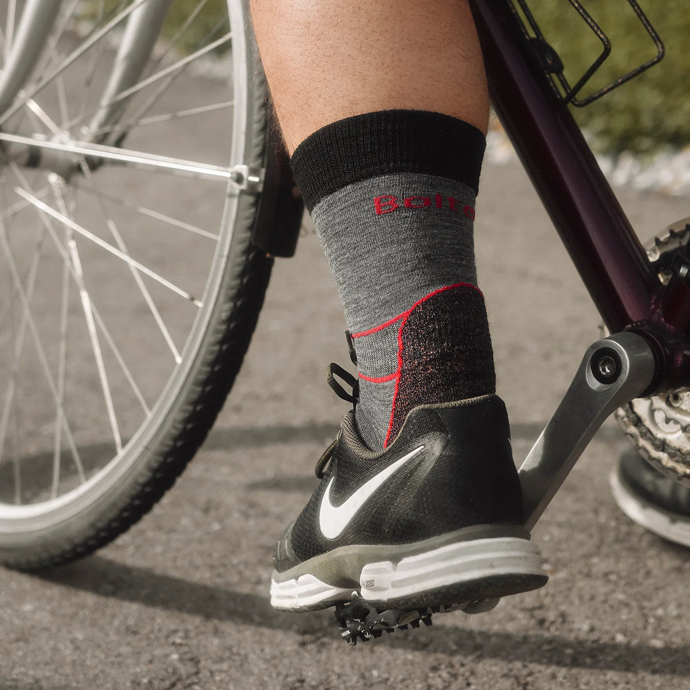 Kupfer Trekkingsocke