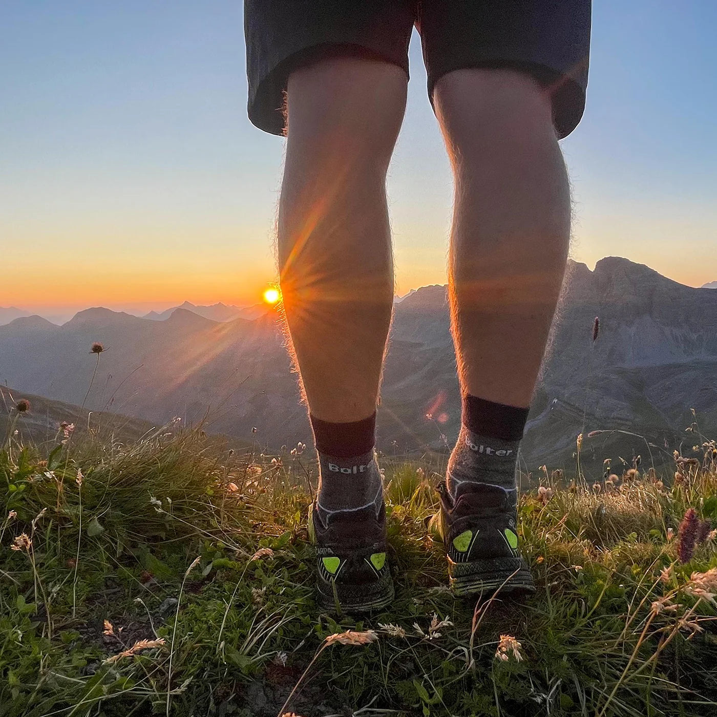 Kupfer Trekkingsocke