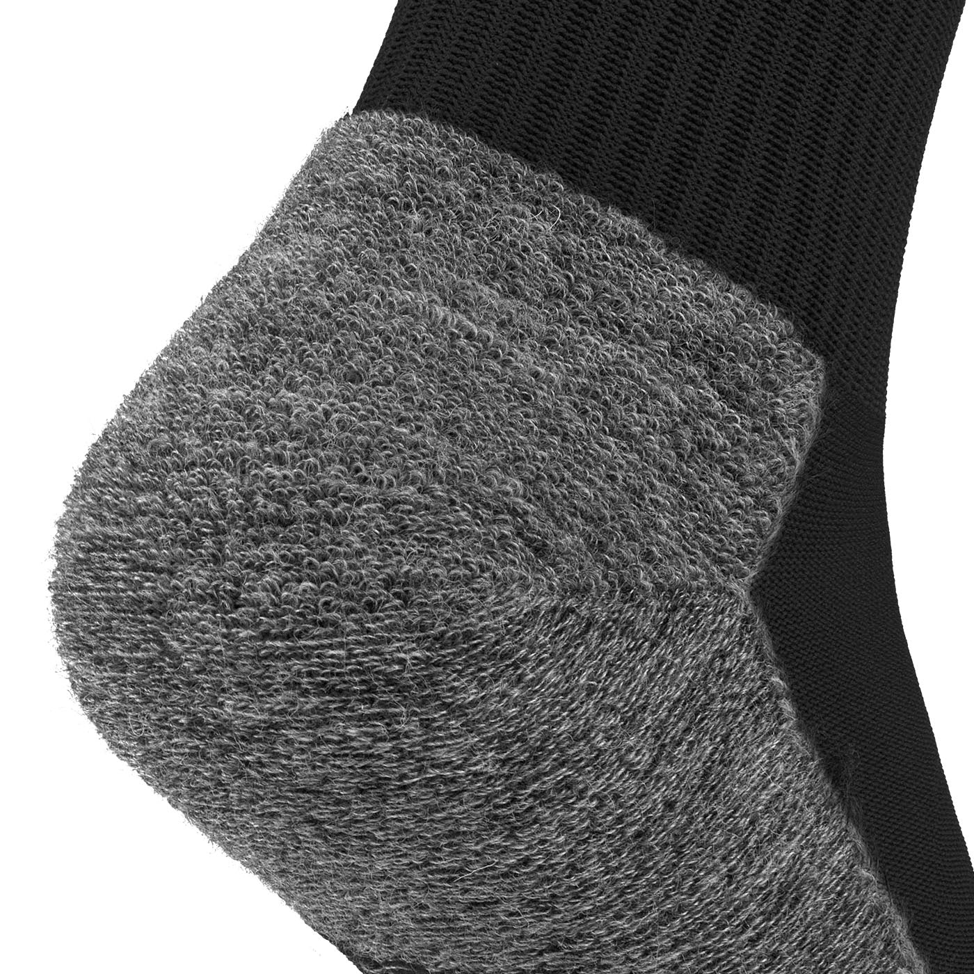 Sport-Kurzsocke aus Merinowolle und Seide mit Stützfunktion