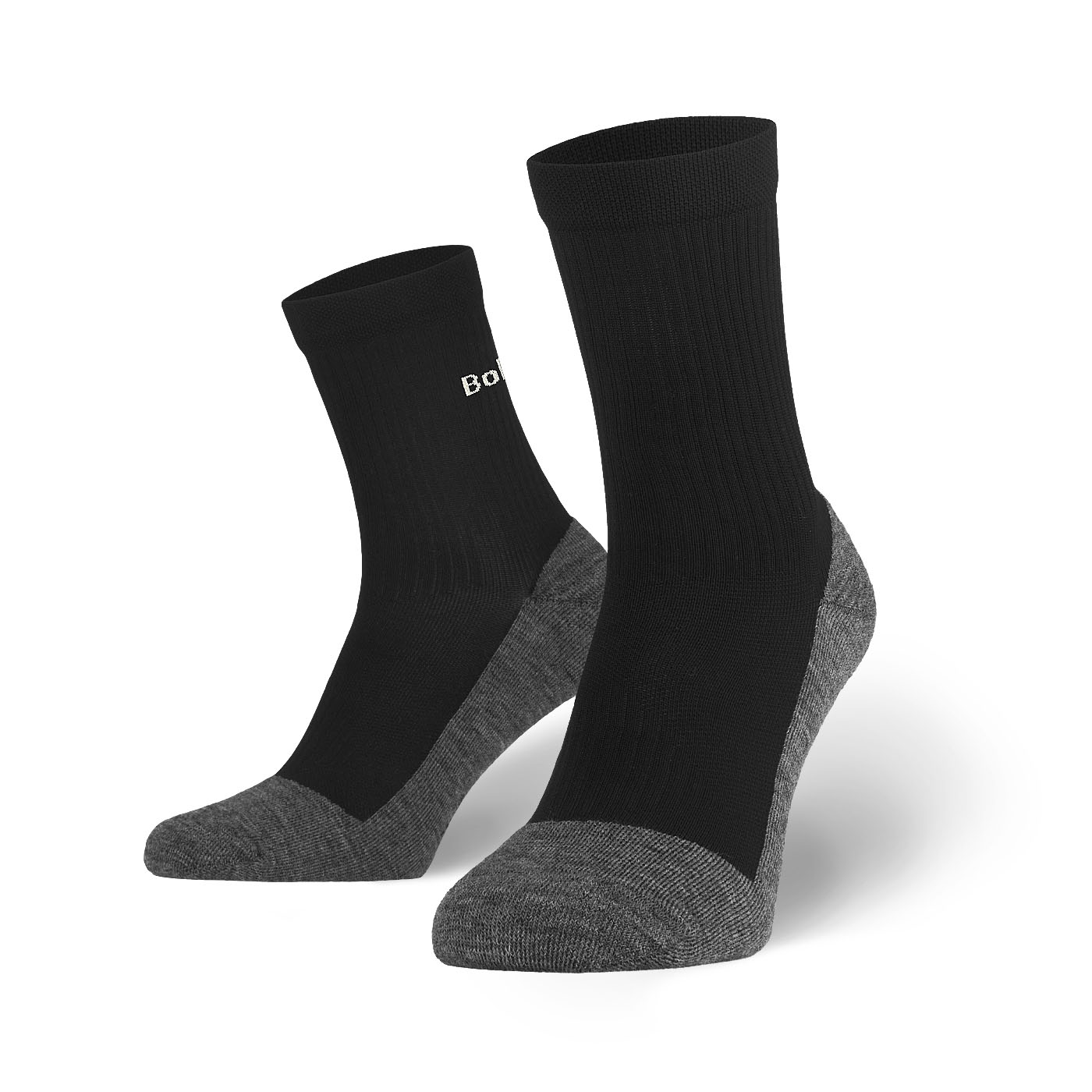sportkurzsocke schwarz 13701 front