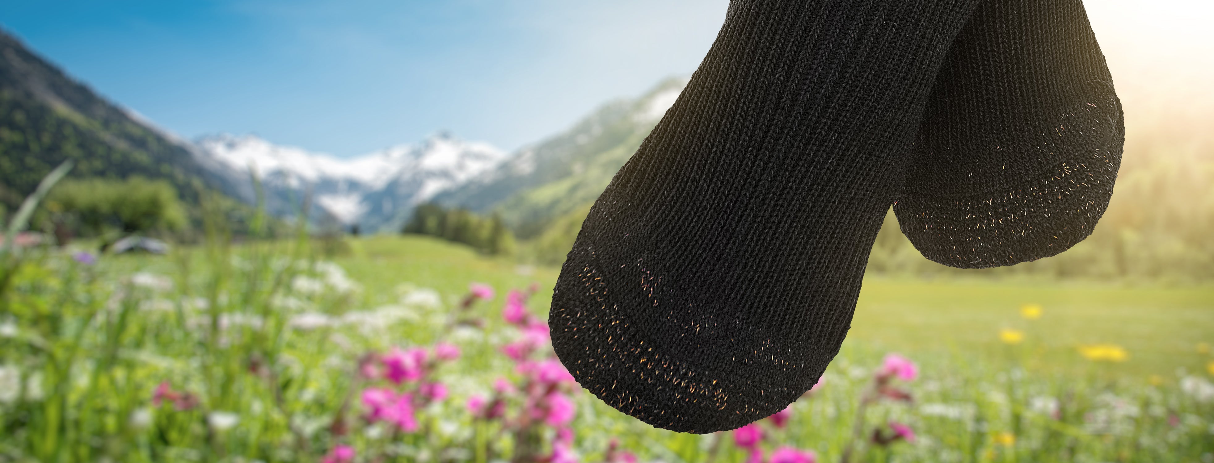 Socken für bessere Durchblutung