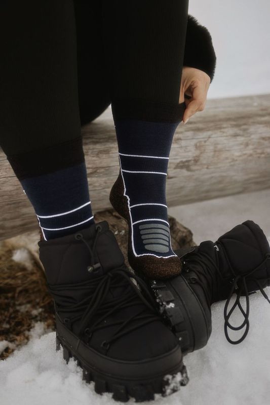 Kupfer Trekkingsocke