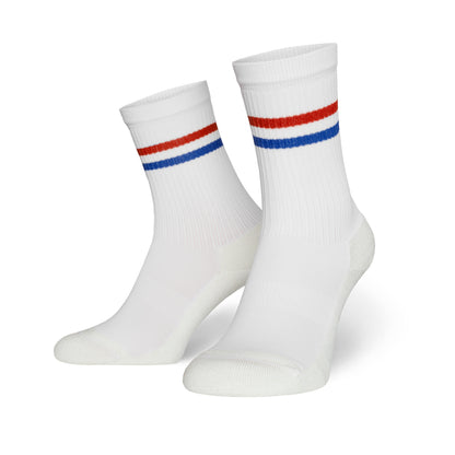 Tennissocke mit Merinowolle